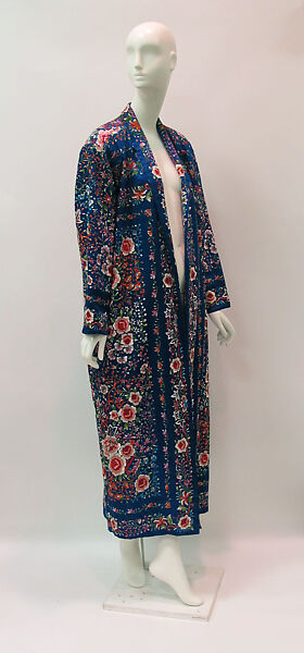 Coat, OMO Norma Kamali (American, born 1978), silk, American