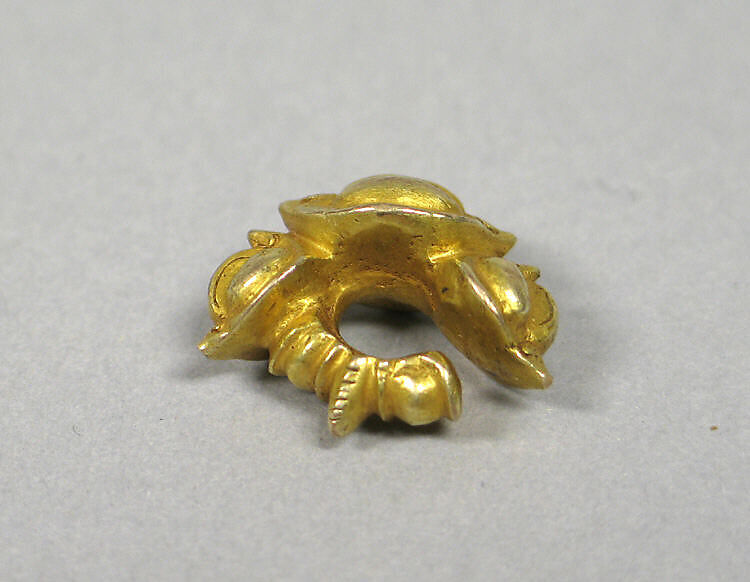 Ornament in the Form of a Bud, Gold, Indonesia (Central Java) 