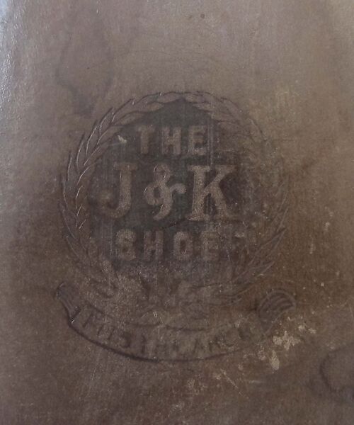 Boots, Julian &amp; Kokenge Company (American, 1893–1974), leather, cotton, silk, metal, American