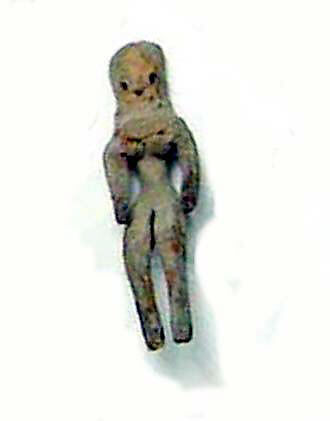 Figure of Fertility Goddess, Terracotta, Baluchistan 