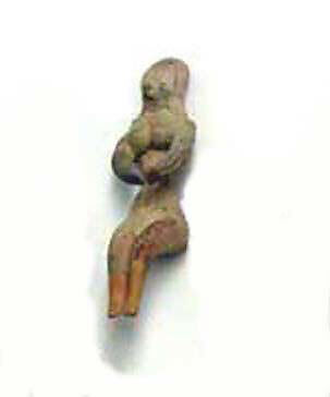 Figure of Fertility Goddess, Terracotta, Baluchistan 