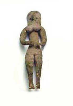 Figure of Fertility Goddess, Terracotta, Baluchistan 