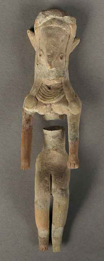 Fertility Goddesses, Terracotta, Baluchistan 