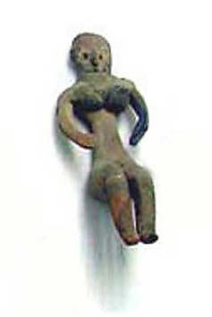 Figure of Fertility Goddess, Terracotta, Baluchistan 