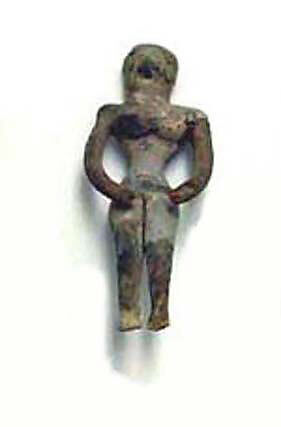 Figure of Fertility Goddess, Terracotta, Baluchistan 