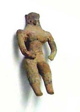 Figure of Fertility Goddess, Terracotta, Baluchistan 