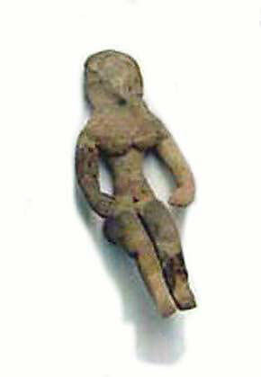 Figure of Fertility Goddess, Terracotta, Baluchistan 