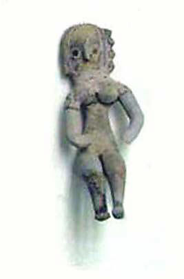 Figure of Fertility Goddess, Terracotta, Baluchistan 