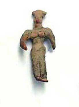 Figure of Fertility Goddess, Terracotta, Baluchistan 