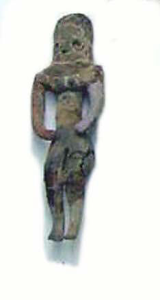 Figure of Fertility Goddess, Terracotta, Baluchistan 