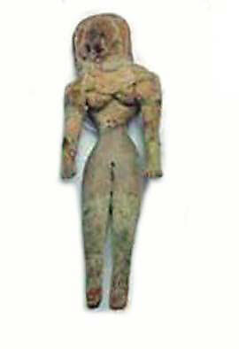 Figure of Fertility Goddess, Terracotta, Baluchistan 