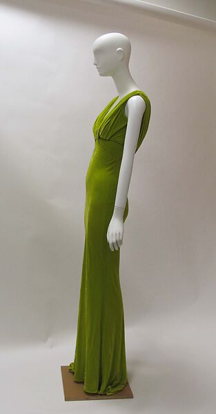Dress, Oscar de la Renta (American, founded 1965), silk, metal, American