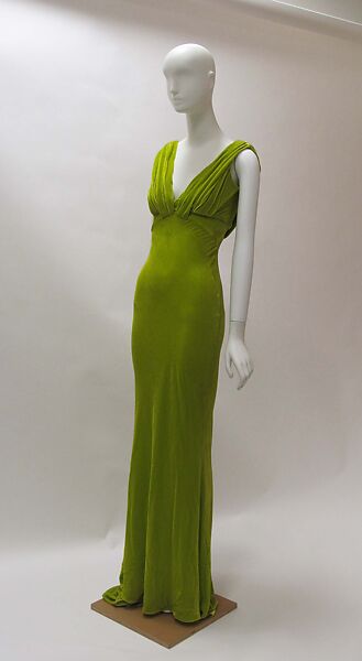 Dress, Oscar de la Renta (American, founded 1965), silk, metal, American