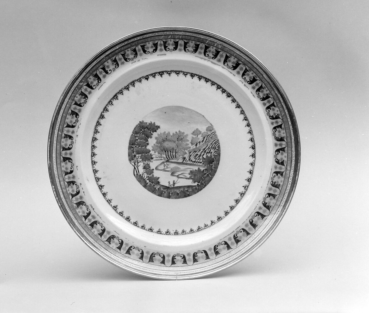 Plate, Porcelain, Chinese 