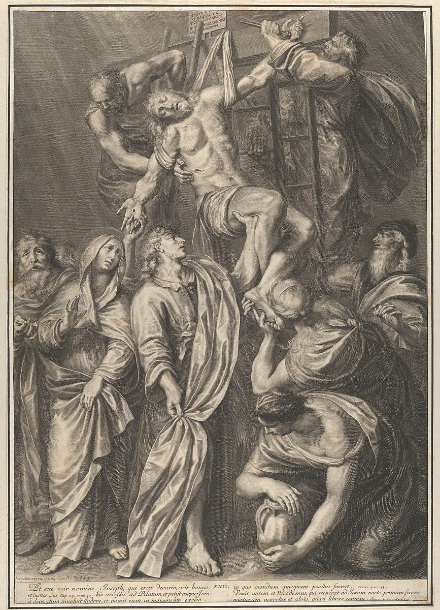 The Last Judgment, from The Passion of Christ, plate 32, Grégoire Huret (French, Lyon 1606–1670 Paris), Engraving 