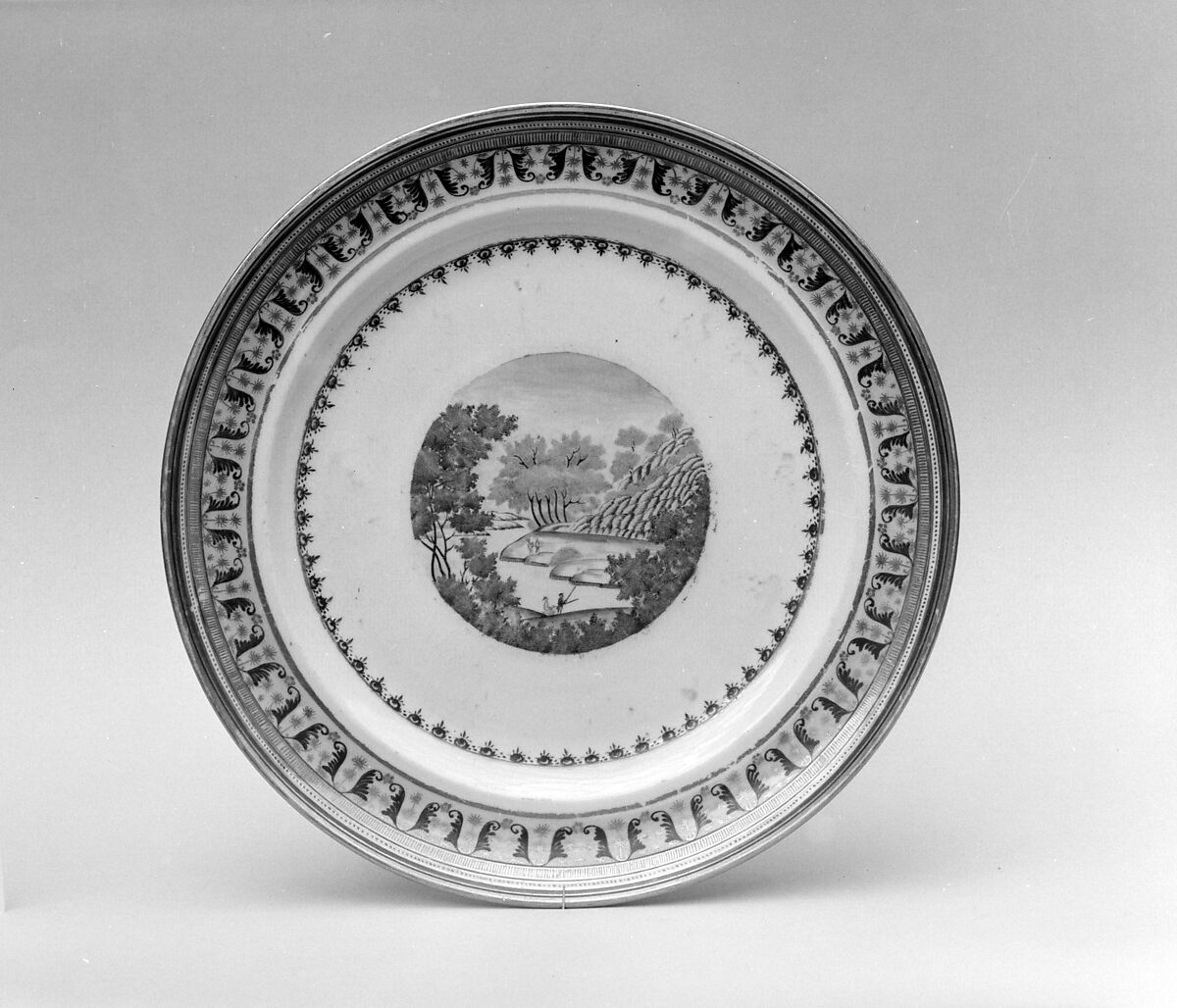 Plate, Porcelain, Chinese 