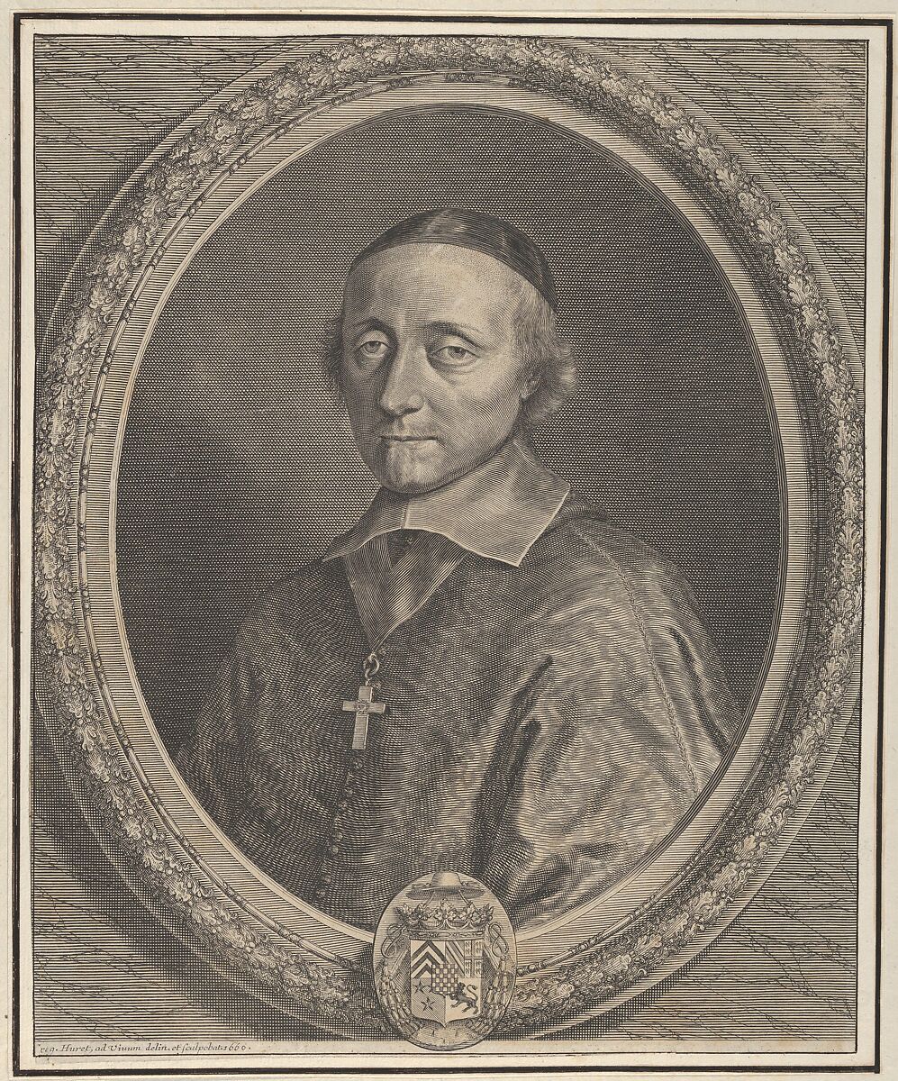 François Fouquet, Grégoire Huret (French, Lyon 1606–1670 Paris), Engraving 