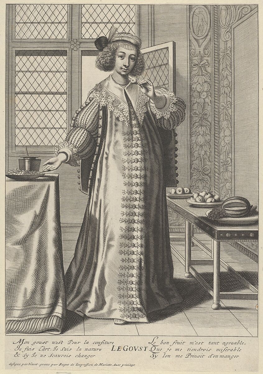 Taste, François Ragot (French, 1638–1670 (?)), Engraving 