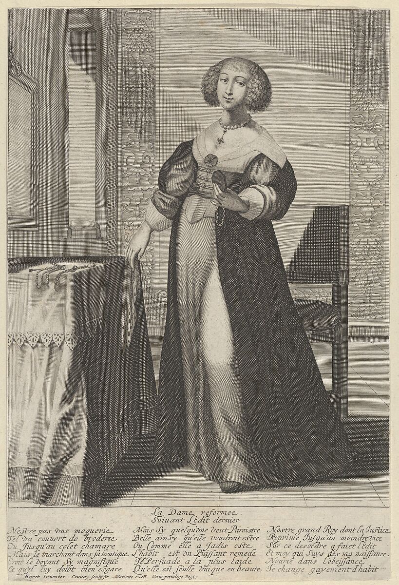 The Reformed Woman, Jean Couvay (French, Arles ca. 1605–1663 Paris), Engraving 
