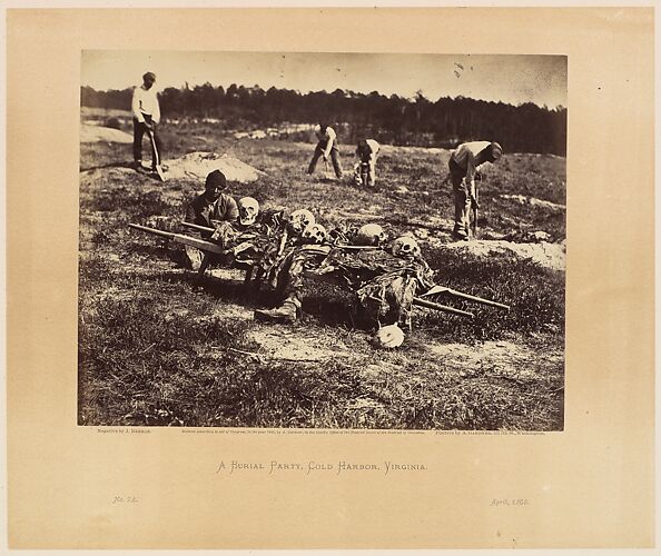 A Burial Party, Cold Harbor, Virginia.