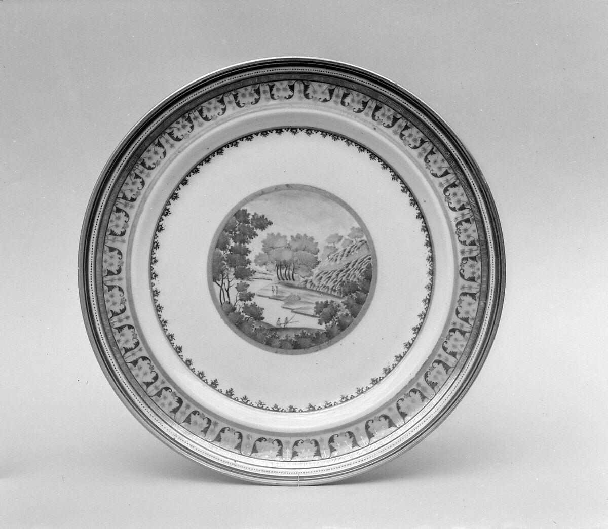 Plate, Porcelain, Chinese 