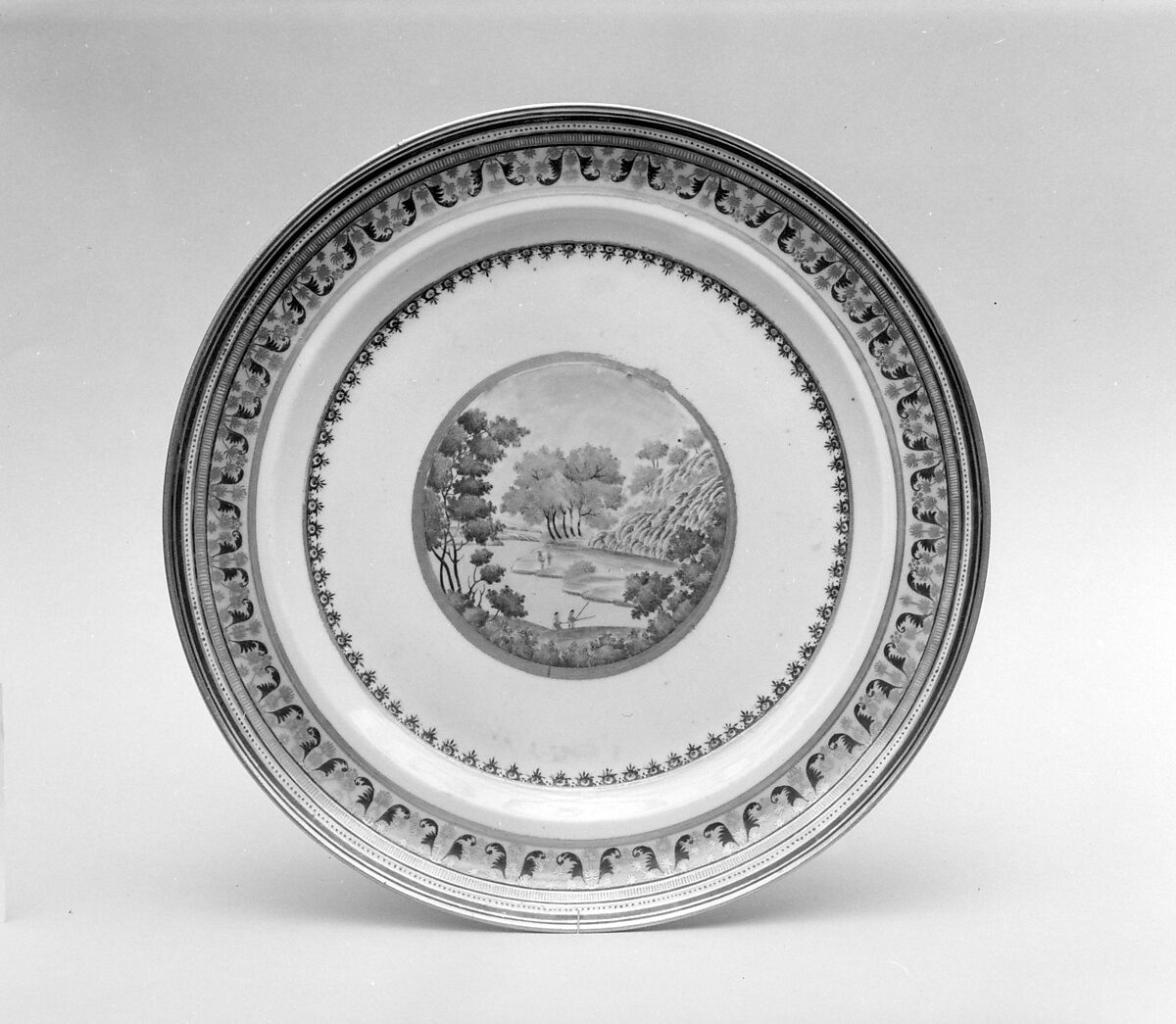 Plate, Porcelain, Chinese 