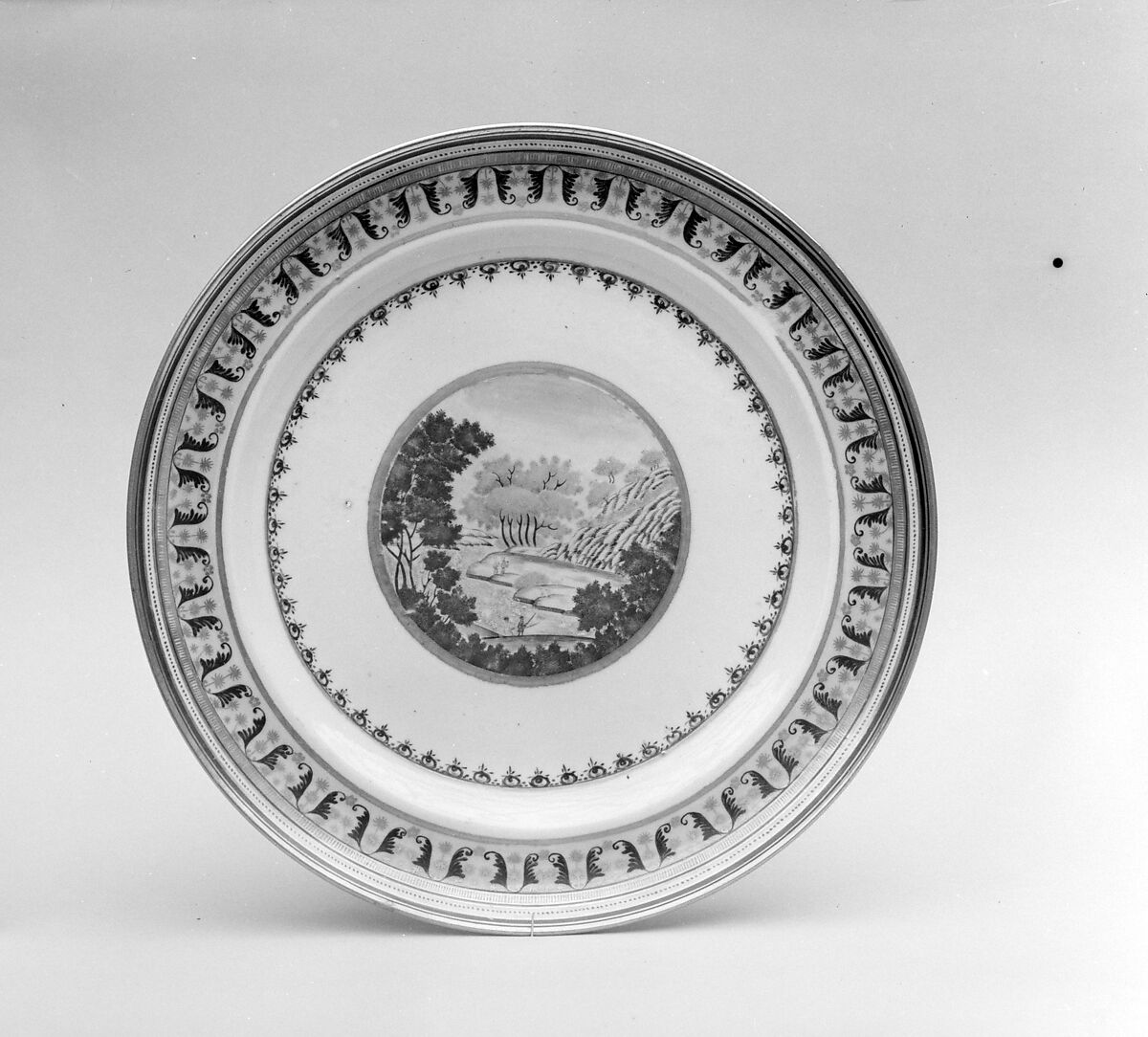 Plate, Porcelain, Chinese 