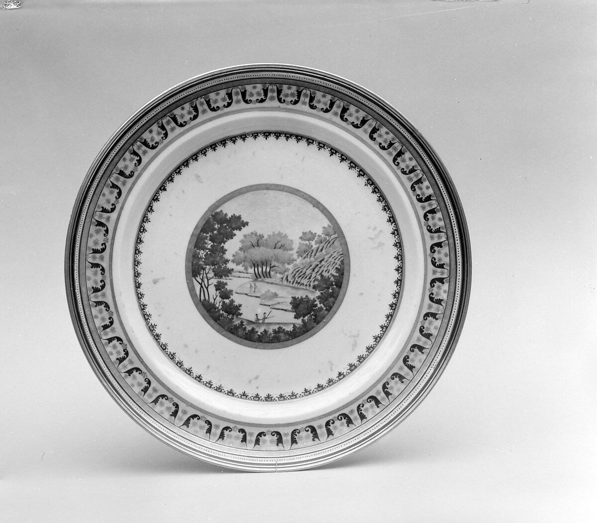 Plate, Porcelain, Chinese 