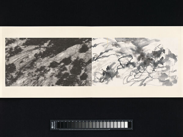 Mount Huang, Arnold Chang (American, born 1954), Album of twelve leaves; inkjet print and ink on Xuan paper, China