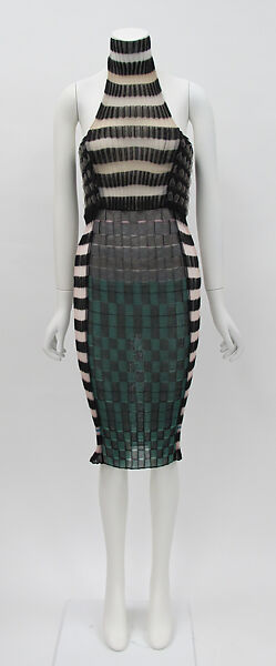 Ensemble, House of Dior (French, founded 1946), synthetic, wool, silk, French