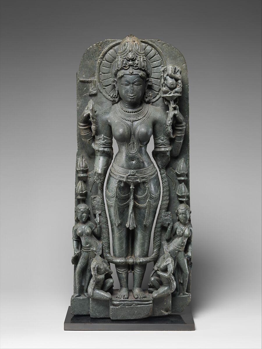 Goddess Gauri, Phyllite, India 