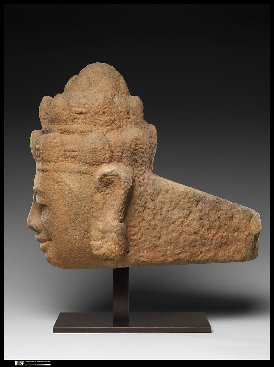 Head of Shiva, Sandstone, Central Vietnam