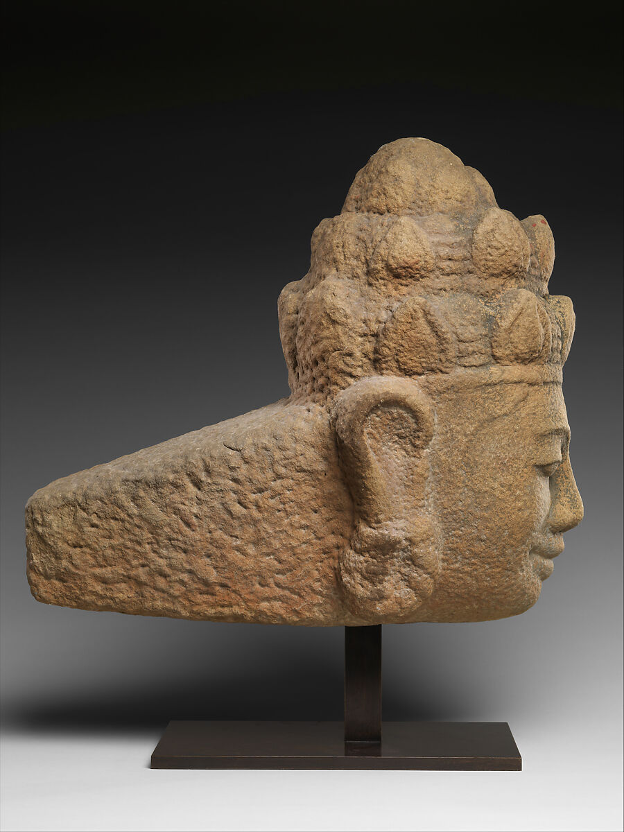 Head of Shiva, Sandstone, Central Vietnam