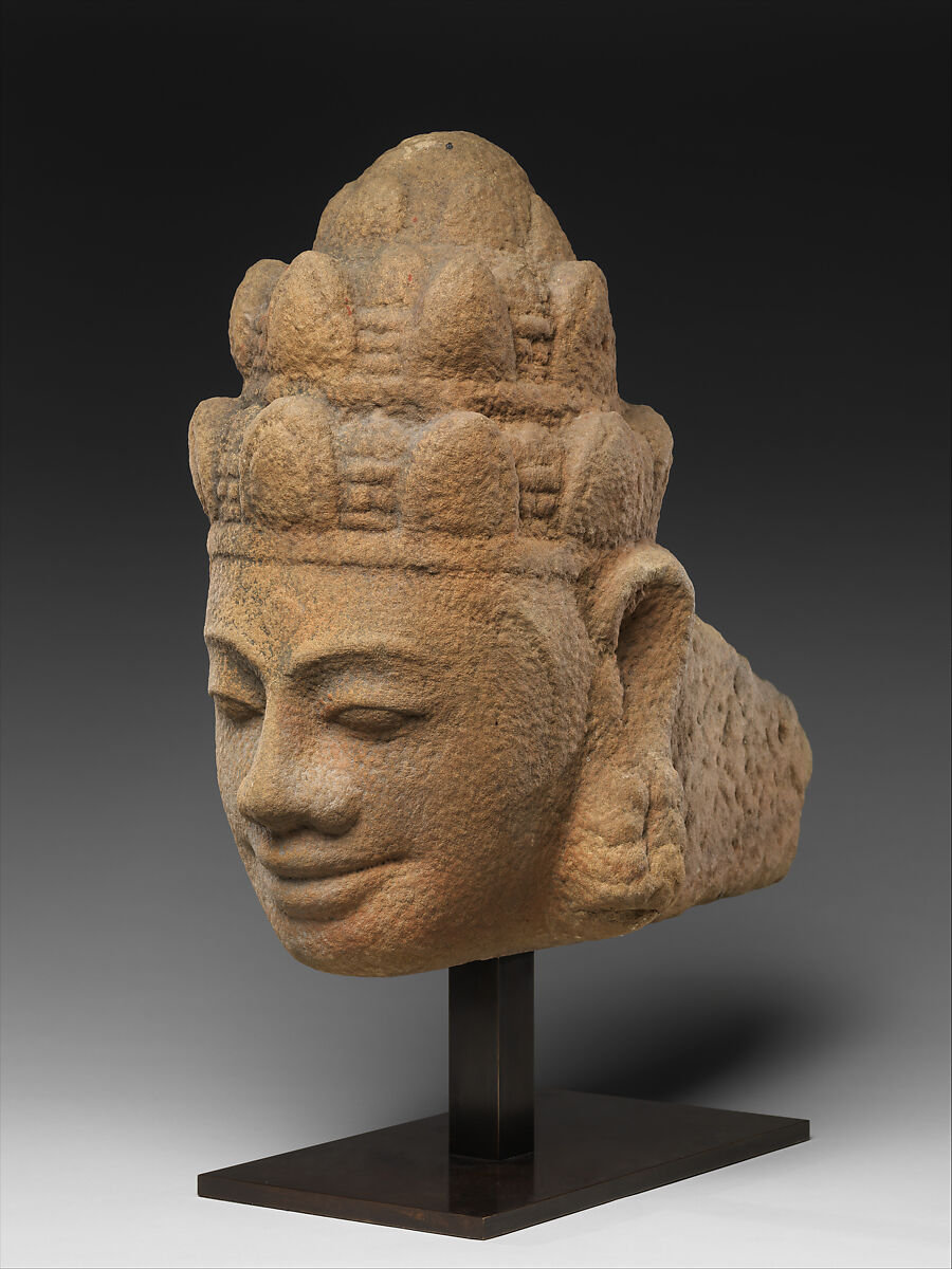 Head of Shiva, Sandstone, Central Vietnam