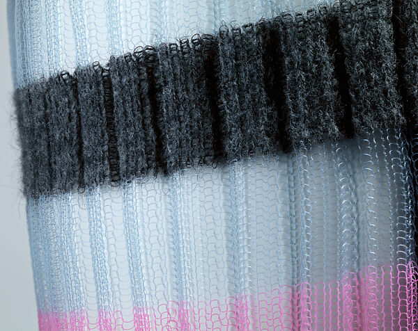 Dress, House of Dior (French, founded 1946), polyamide, polyurethane elastomer (ester), wool, French