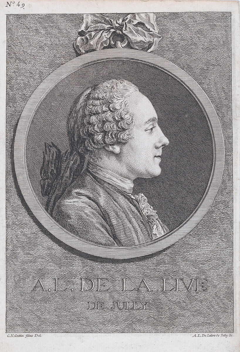 Album of Caricatures, Ange-Laurent de La Live de Jully (1725–1779), Etchings