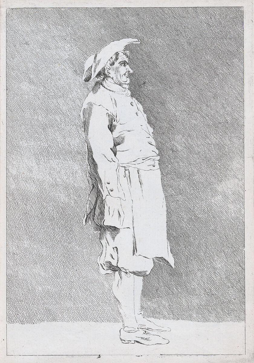 Album of Caricatures, Ange-Laurent de La Live de Jully (1725–1779), Etchings