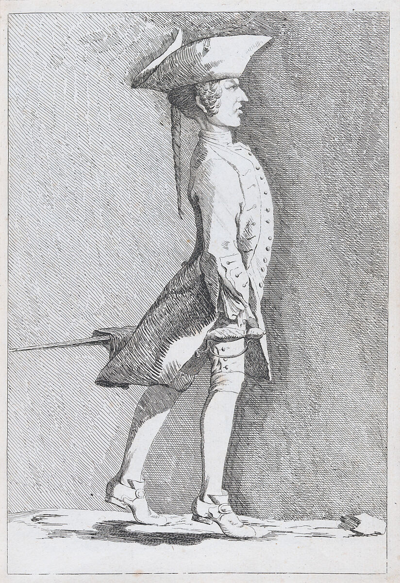 Album of Caricatures, Ange-Laurent de La Live de Jully (1725–1779), Etchings