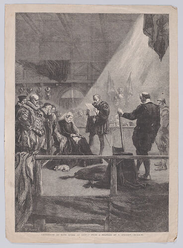 Execution of Mary, Queen of Scots, from 
