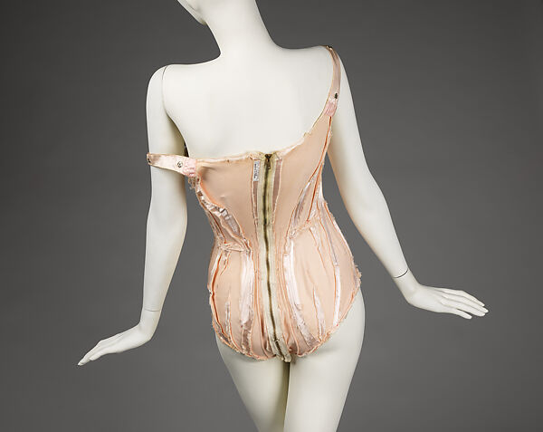 Corset, Charles James (American, born Great Britain, 1906–1978), silk, synthetic, American