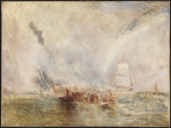 Whalers, Joseph Mallord William Turner (British, London 1775–1851 London), Oil on canvas 