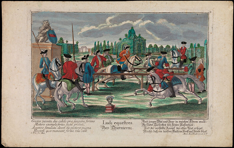 Ludi equestres. Das Thurnieren (The Tournament)
