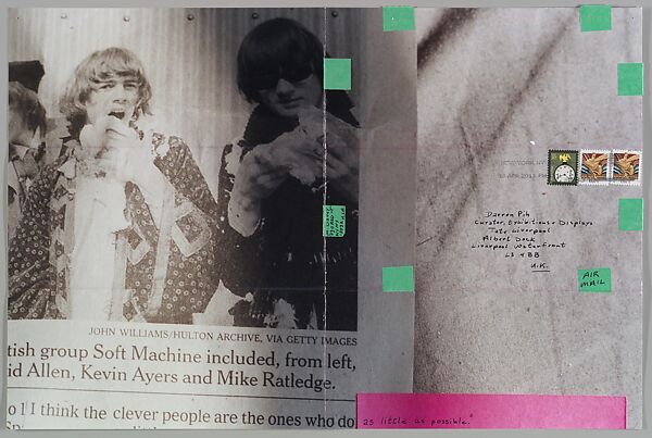 Kevin Ayers, Moyra Davey (American, born Toronto, 1958), Chromogenic prints