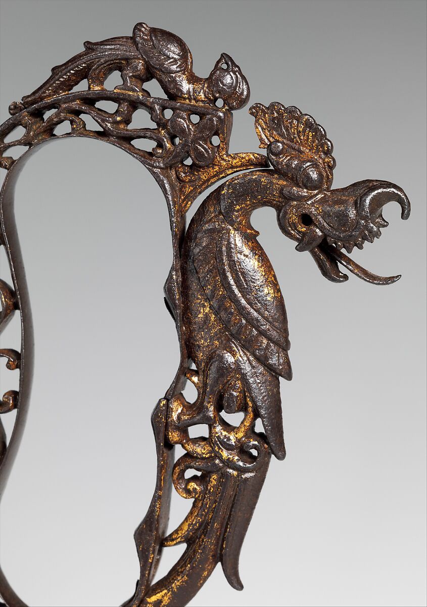 Dagger (Bichuwa), Steel, gold, Indian, Thanjavur