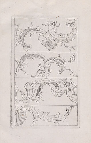 Livre Nouveau de Prinsipes D'Ornemens..., Plate 5