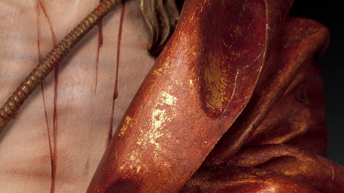 Ecce Homo, Pedro de Mena (Spanish, Granada 1628–1688 Málaga), Partial-gilt polychrome wood, Spanish, probably Málaga