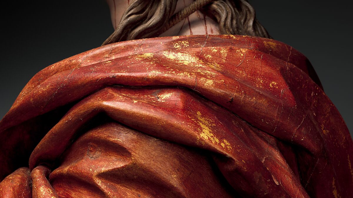 Ecce Homo, Pedro de Mena (Spanish, Granada 1628–1688 Málaga), Partial-gilt polychrome wood, Spanish, probably Málaga