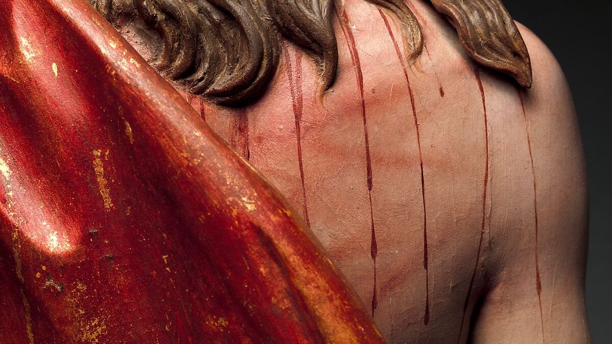 Ecce Homo, Pedro de Mena (Spanish, Granada 1628–1688 Málaga), Partial-gilt polychrome wood, Spanish, probably Málaga