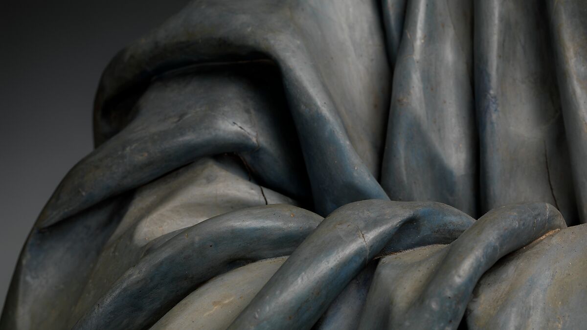 Mater Dolorosa, Pedro de Mena (Spanish, Granada 1628–1688 Málaga), Partial-gilt polychrome wood, Spanish, probably Málaga