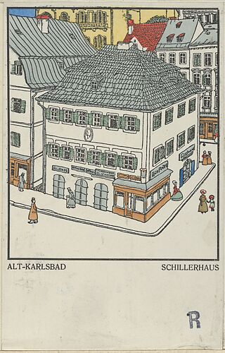 Old Karlsbad: Schiller House Alt-Karlsbad Schillerhaus)